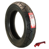 Kenda Kruz K673F  150/80-16 (71H) Front Motorcycle Tire  - Bias Ply, Tubeless, DOT Approved, High-Mileage Cruiser Tire with Excellent Wet Grip and Stability, (150-80-16 71H) Includes Kenda Keychain